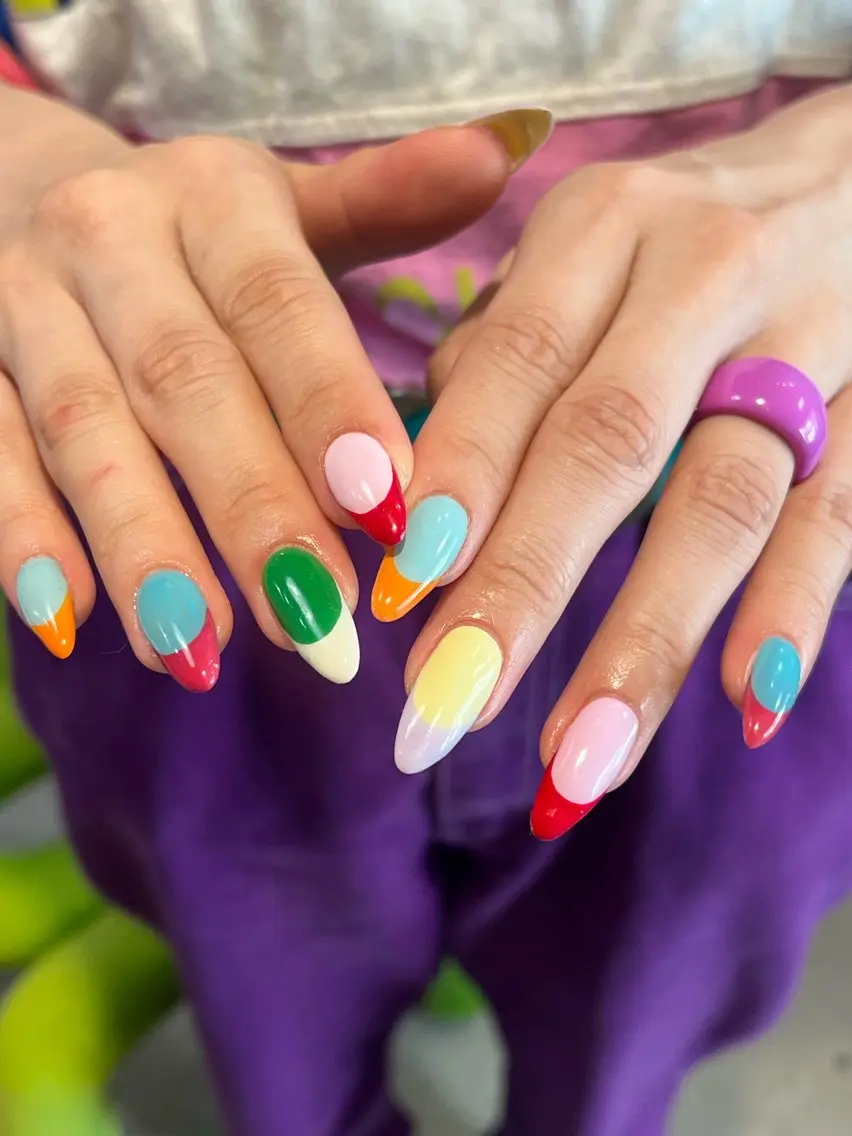 ネイル ハンドネイル Hata nail 🎀個性派ニュアンスのネイルデザイン