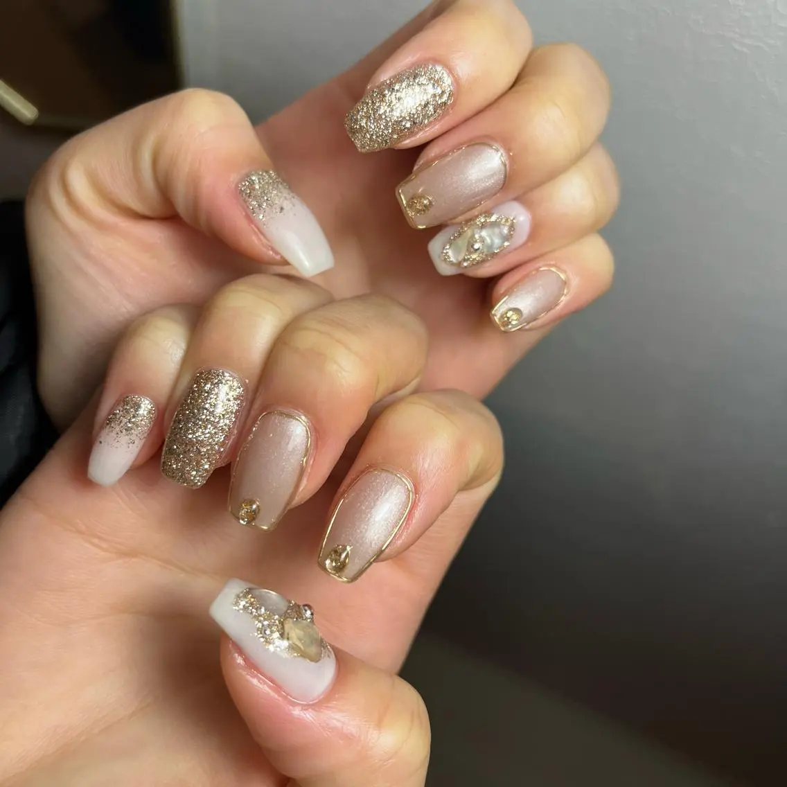 ネイル ハンドネイル 【うるちゅるnail 】🩰maiのネイルデザイン