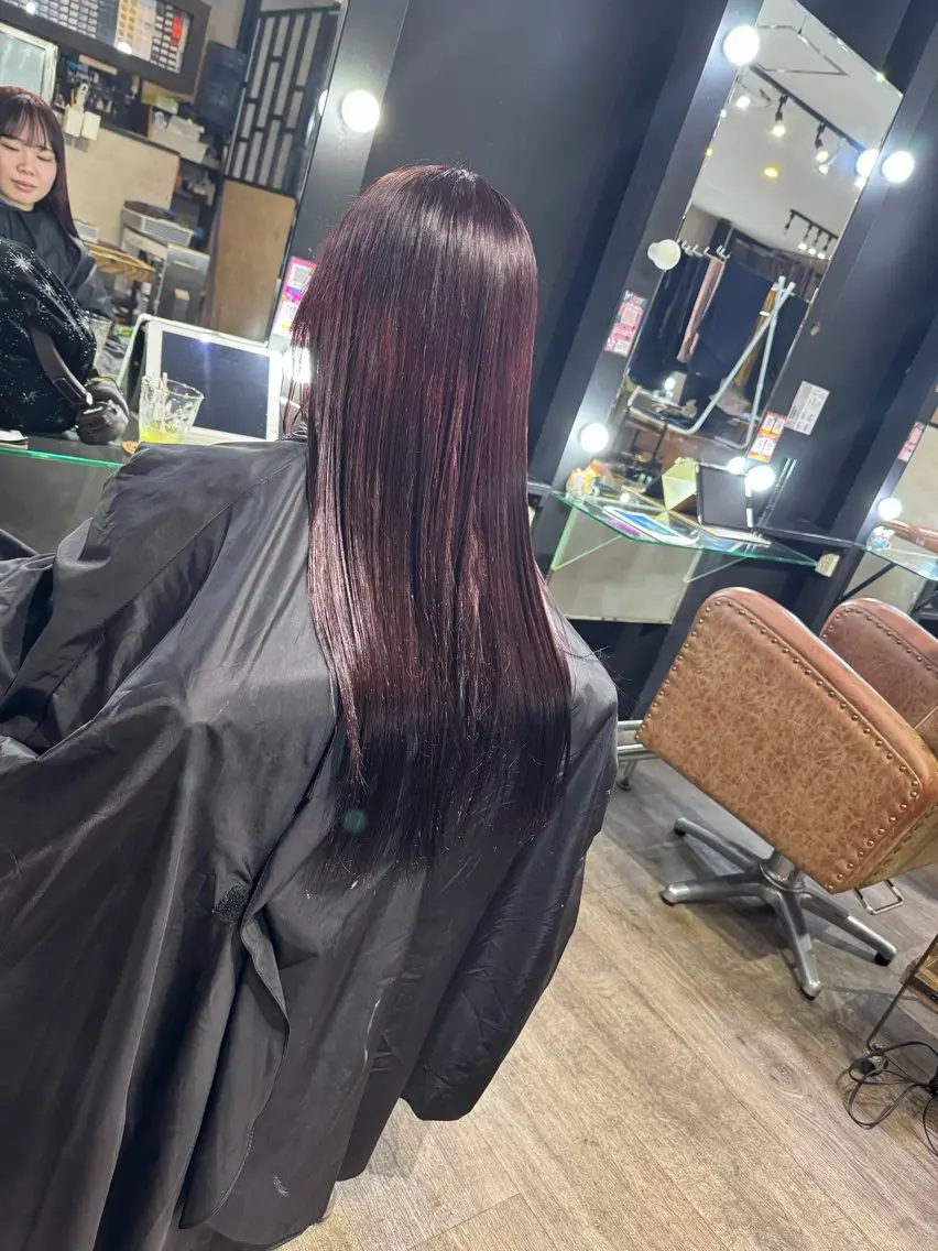 ミディアム ヘアカラー 北館 耀太のヘアスタイル
