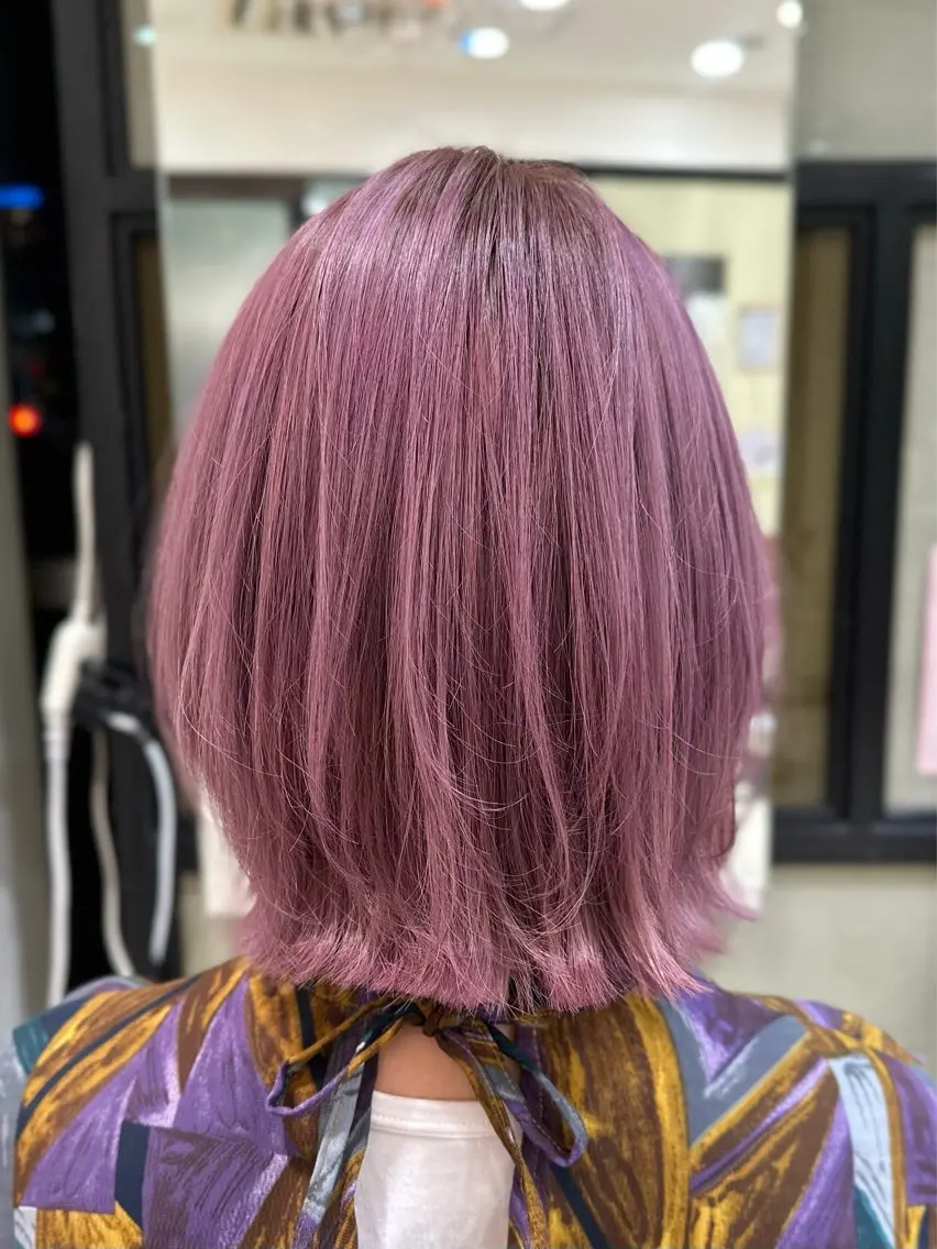 ミディアム カラー 井上 武輝のヘアスタイル