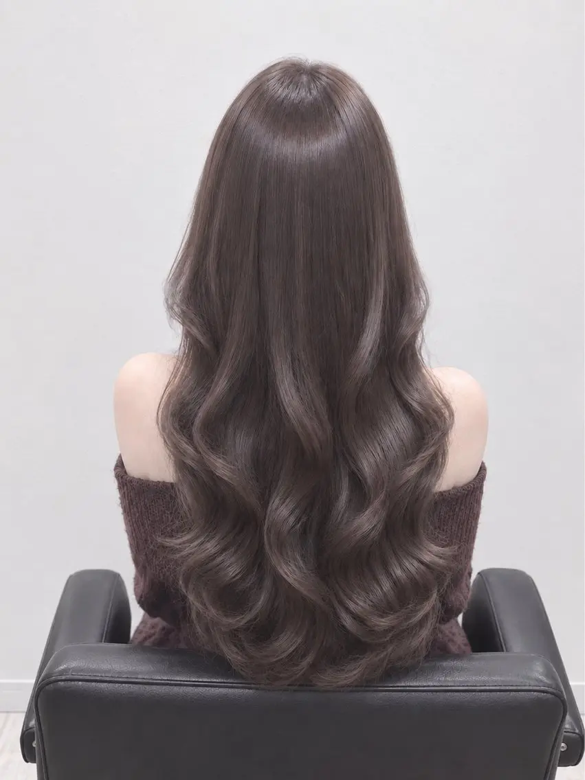 ロング ヘアアレンジ ワンカラーモデル募集 中🎀🩵のあのヘアスタイル