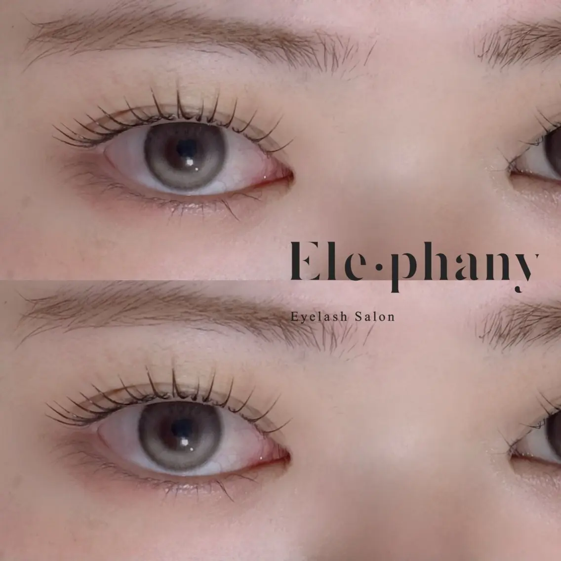 マツエク・マツパ パリジェンヌラッシュリフト Ele.phany ／runaのマツエク・マツパデザイン