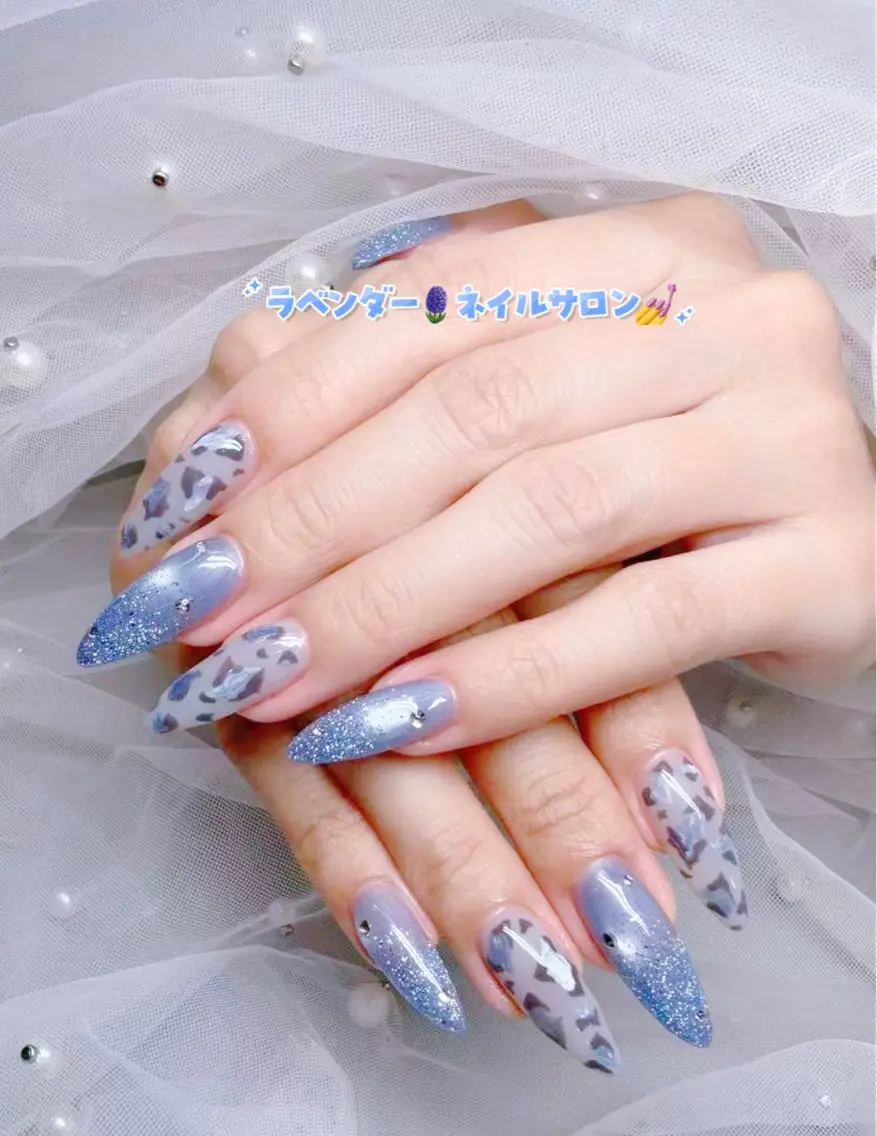 ネイル ラベンダー💖日暮里 ルル💖ネイルのネイルデザイン
