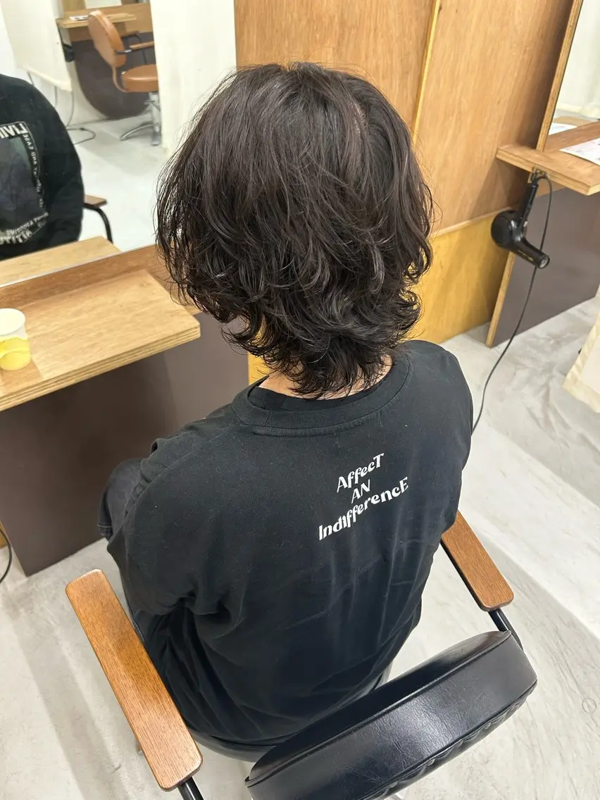 パーマ PELEハイトーン shinobuのヘアスタイル