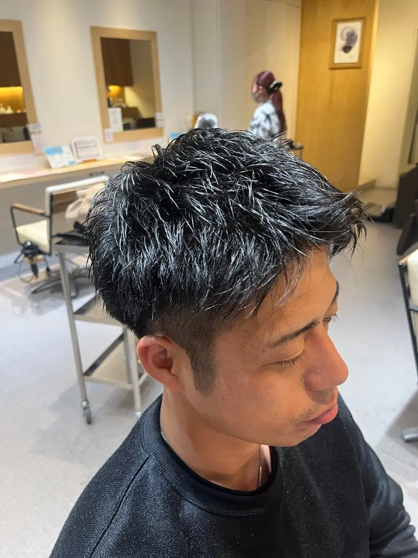 ショート メンズ メンズベリーショート ベリーショート ショートヘア レディースカット モデル募集中/田中楓のヘアスタイル