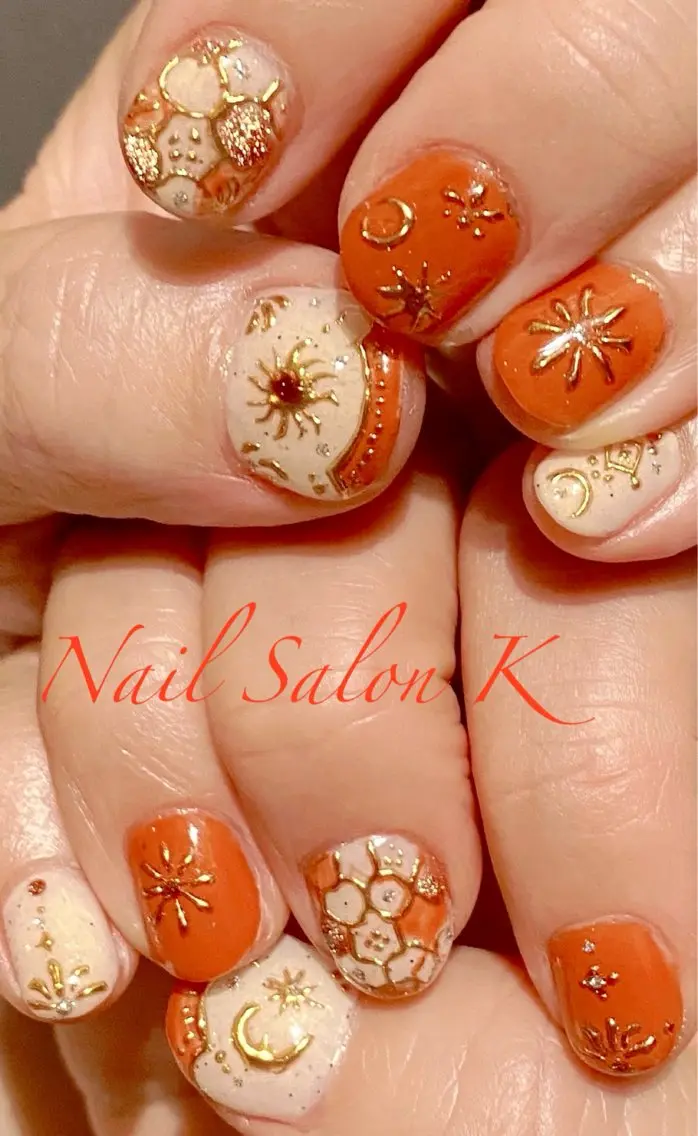 ネイル アートネイル 持ち込み ハンドネイル Nail Salon K 🧸美爪育成のネイルデザイン
