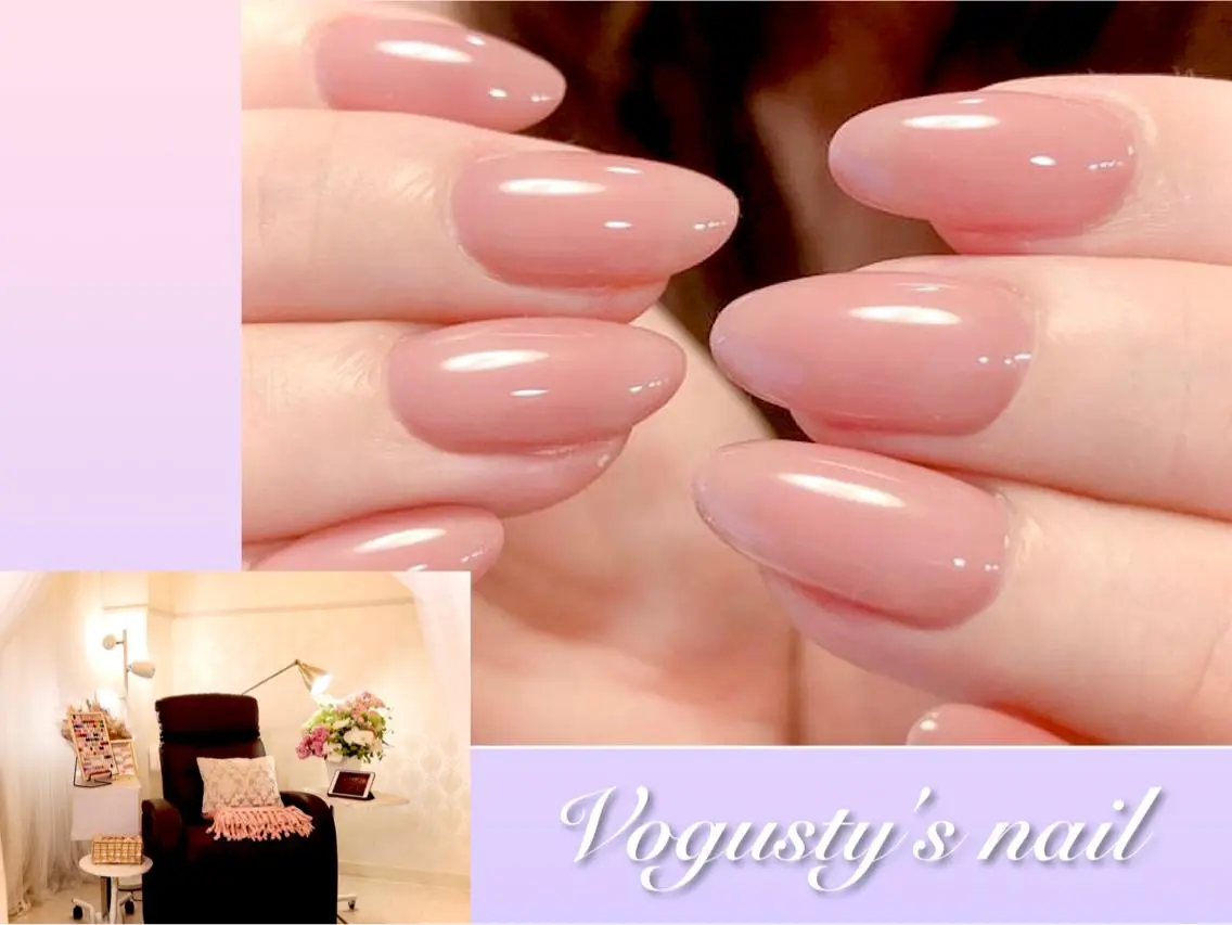 ネイル ワンカラーネイル ハンドネイル Vogusty's Nail 鶴見店のネイルデザイン