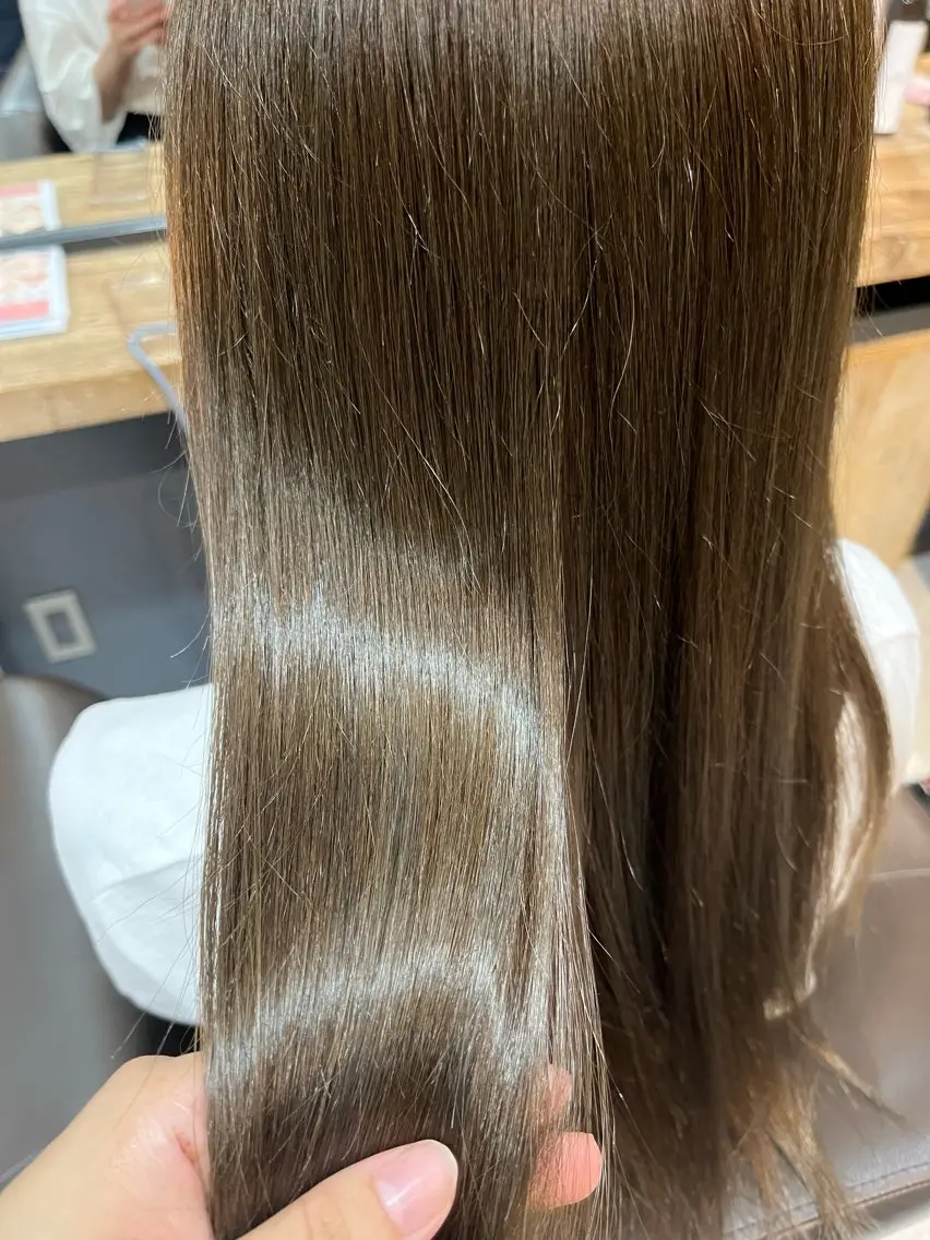 ロング 暖色＊ベージュ ＊くらたあやかのヘアスタイル