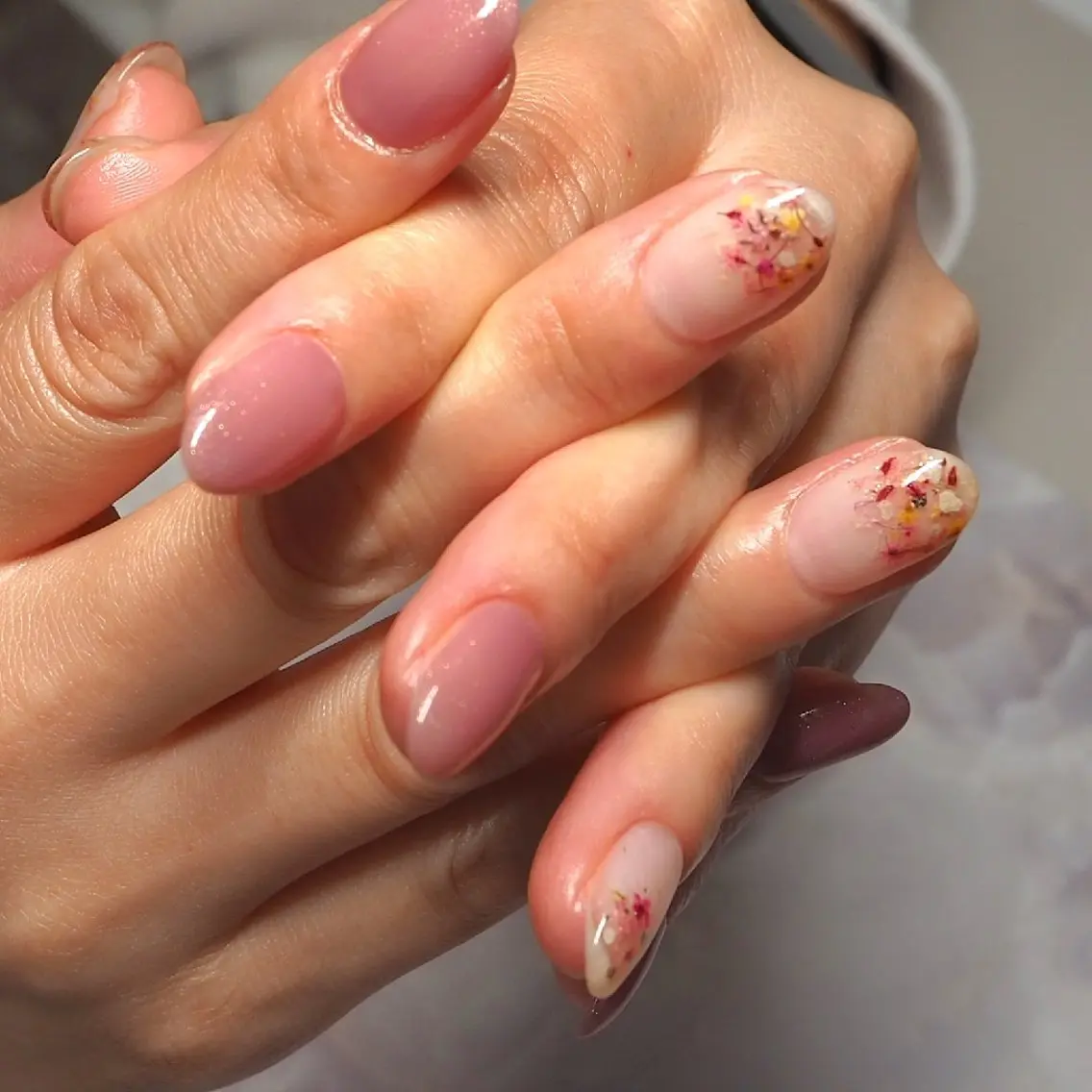 ネイル 持ち込み ハンドネイル nailcolore 松本のネイルデザイン