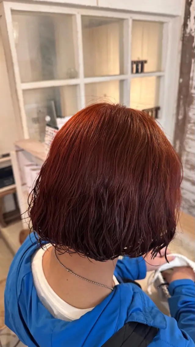 カラー ヘアカラー トリートメント 菰田 愛輝のヘアスタイル