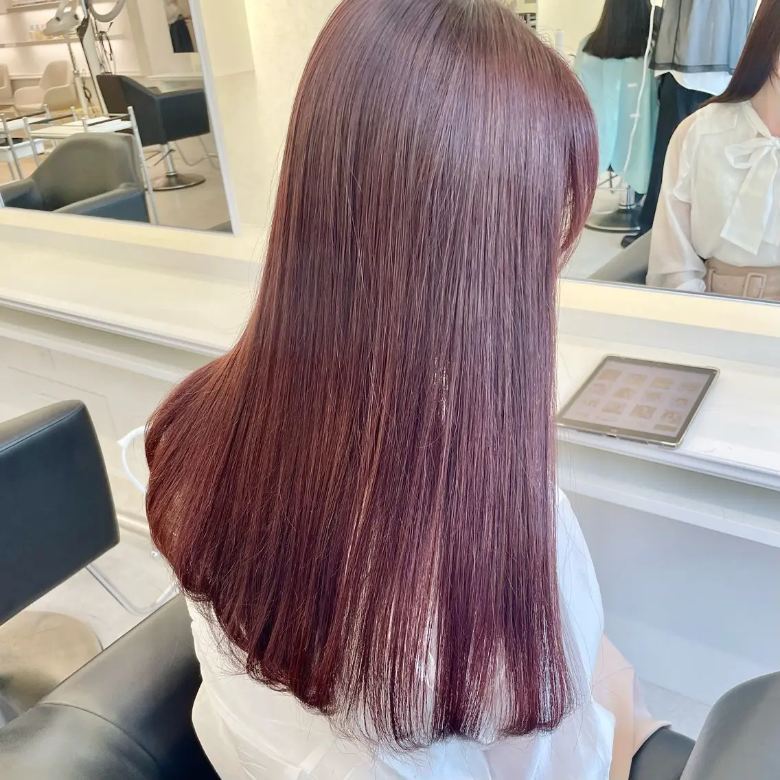 ロング カラー ヘアカラー トリートメント ParveMix￤ 大賀さつき🍨🤍のヘアスタイル