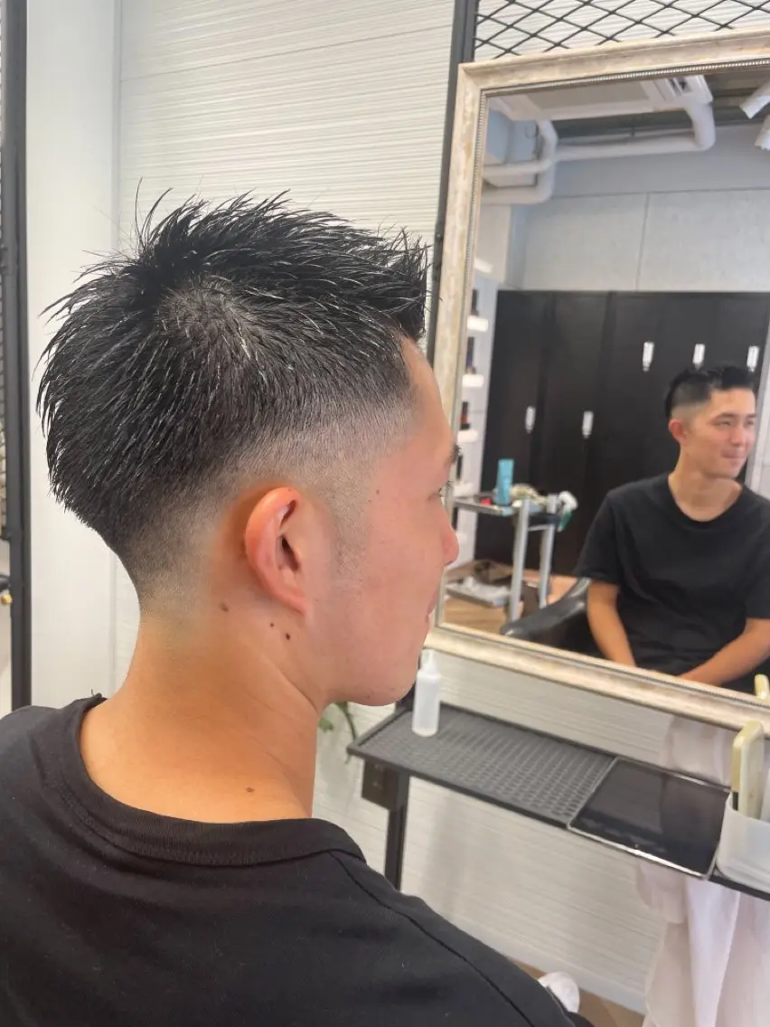 メンズ フェードカット (店長)大畑 圭祐のヘアスタイル