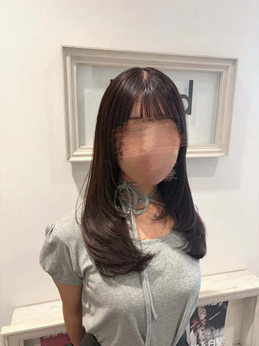 ロング 艶カラー⑅̥ヘアメ ⑅̥honokaのヘアスタイル
