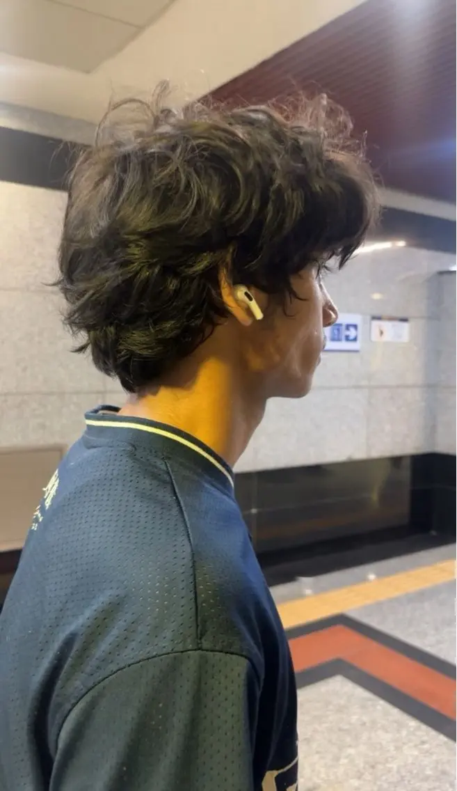 フェザーパーマの写真