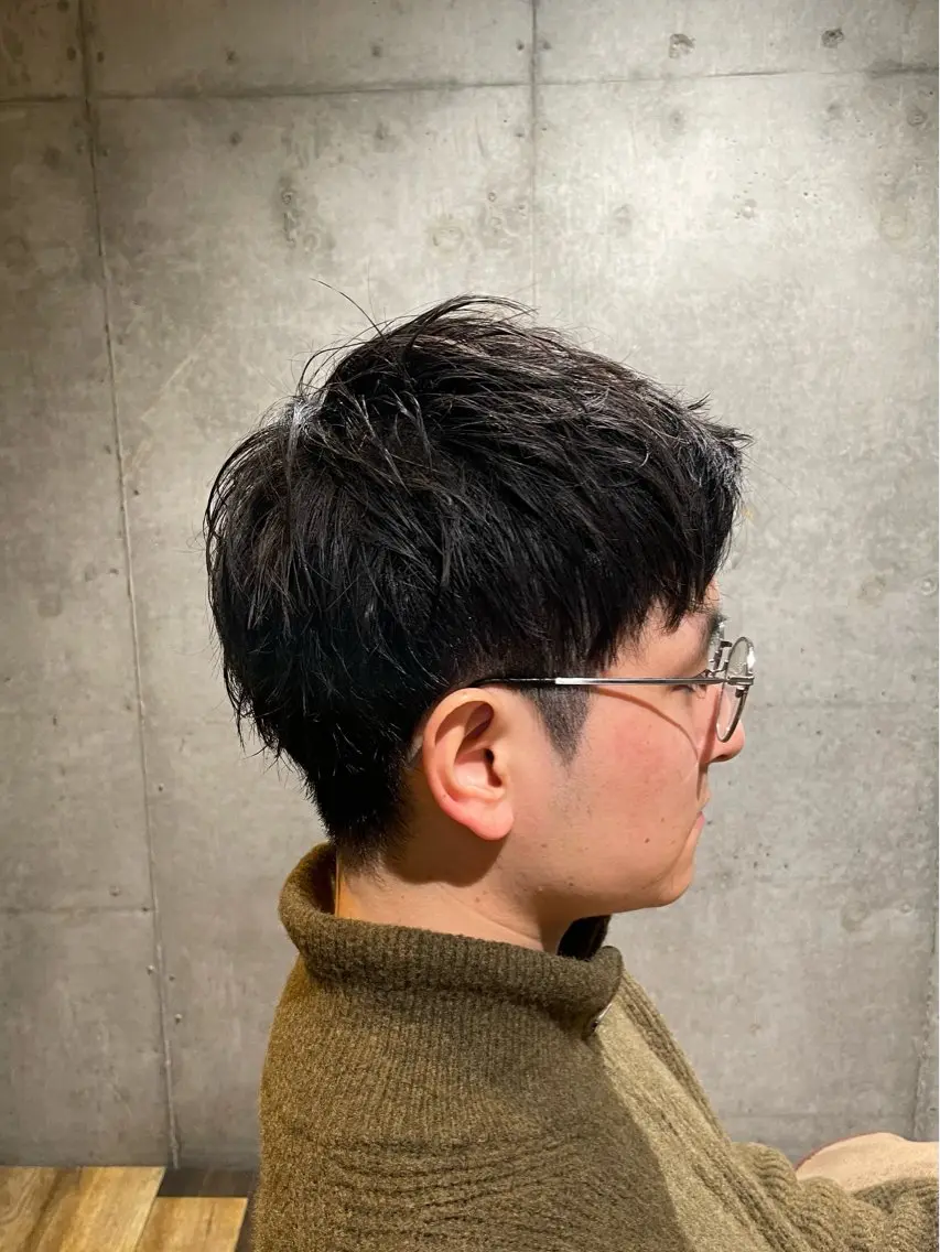 メンズ メンズショート 大 場のヘアスタイル