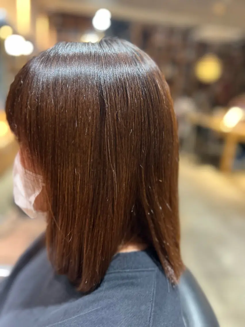 ミディアム パーマ ヘアアレンジ 渡部 彩花のヘアスタイル