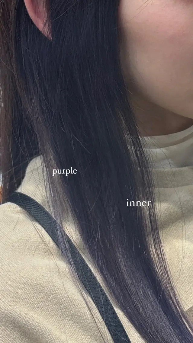 ロング 飯岡 セナのヘアスタイル