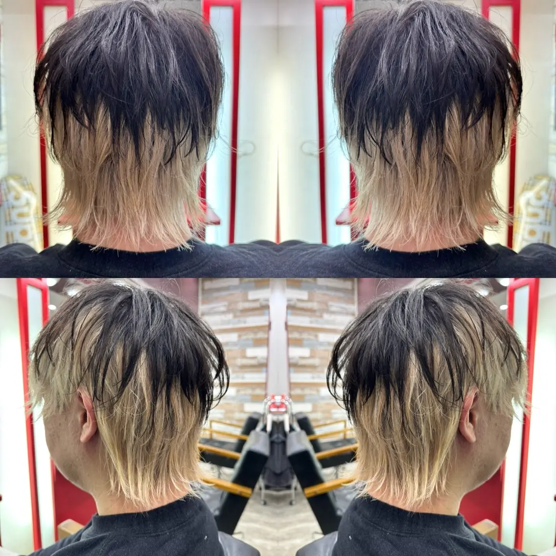 ショート カラー メンズ デザインカラー カット ヘアカラー トリートメント 看板犬がお出迎え◎ 初めてでも安心◎のヘアスタイル