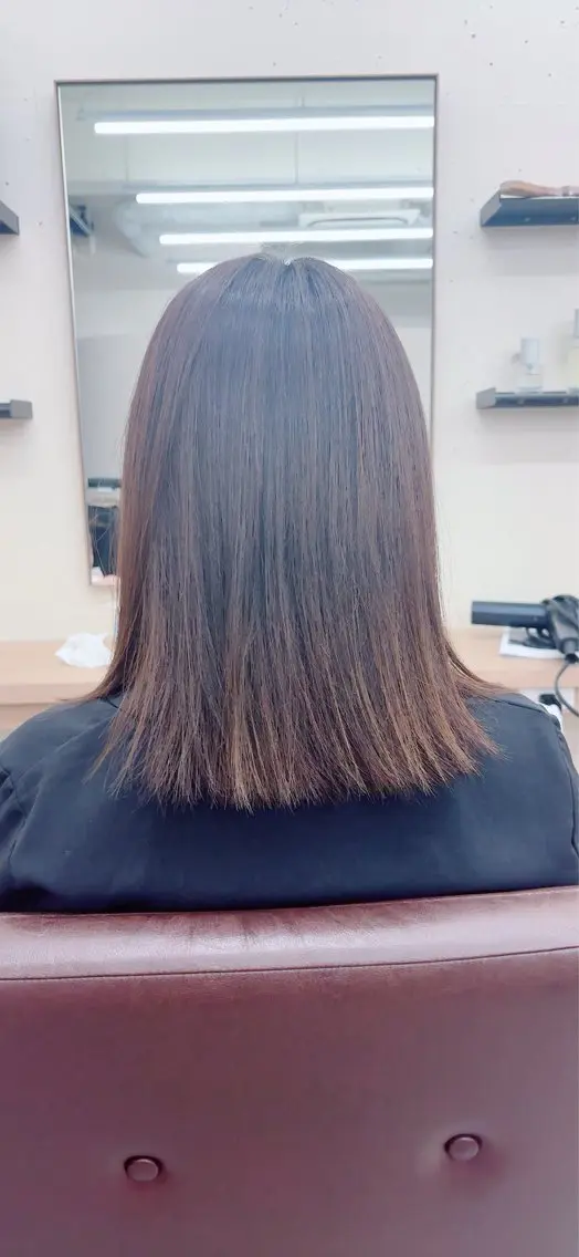 ミディアム 山内 花姫のヘアスタイル
