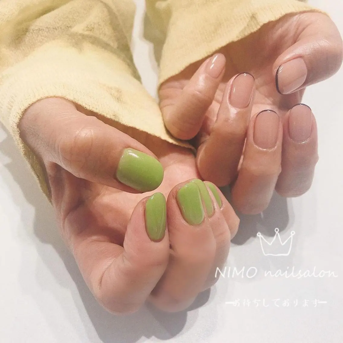 ネイル 持ち込み ハンドネイル ハンドケア 閨匠ビューティサロン 新橋店♡Ellieのネイルデザイン