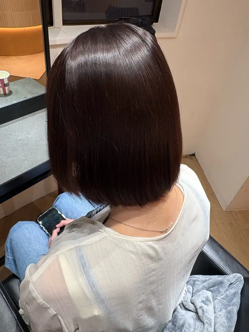 カラー ブラウンカラー ピンクカラー うるツヤ🩵美髪🌟 🍒AYAKA🍒のヘアスタイル