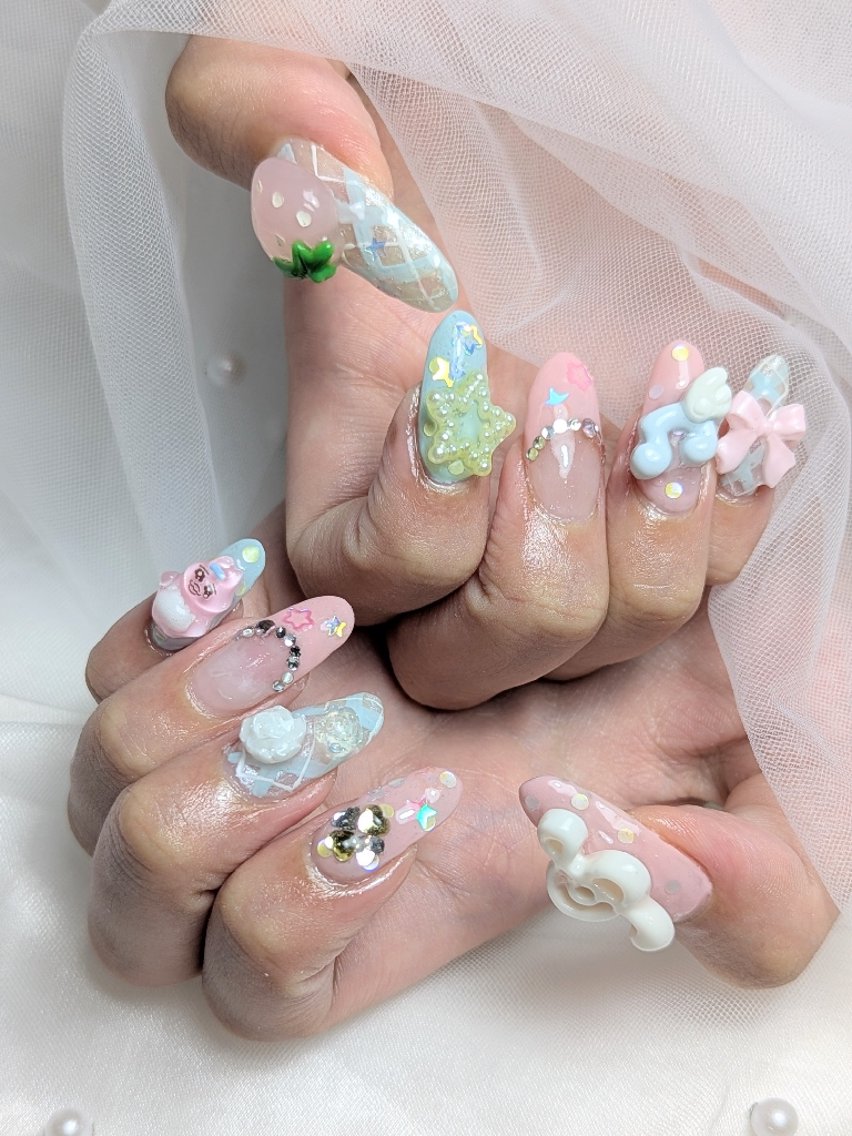 ネイル ハンドネイル 推しネイル | 　aycnailのネイルデザイン
