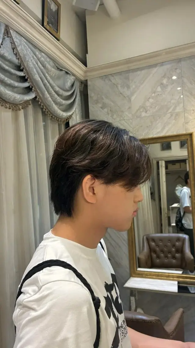 【メンズ限定】カット+パーマ+髪質改善リペアTRの写真