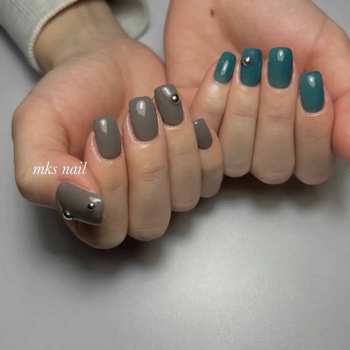 ネイル ハンドネイル mks＊nail //  枚方長尾のネイルデザイン