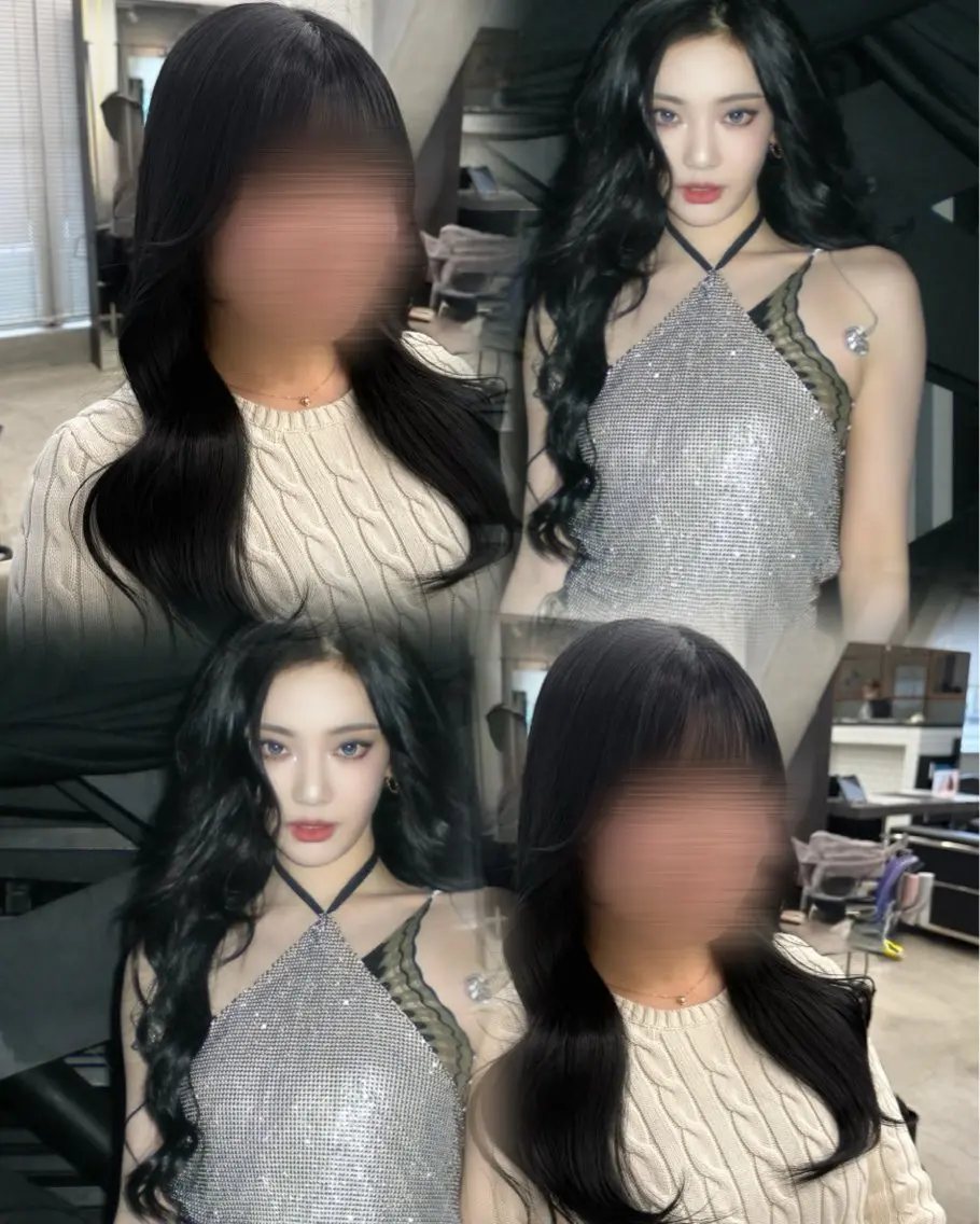 ロング カット ヘアカラー トリートメント 韓国🫧髪質改善🫧 縮毛矯正🫧陽菜🫧のヘアスタイル