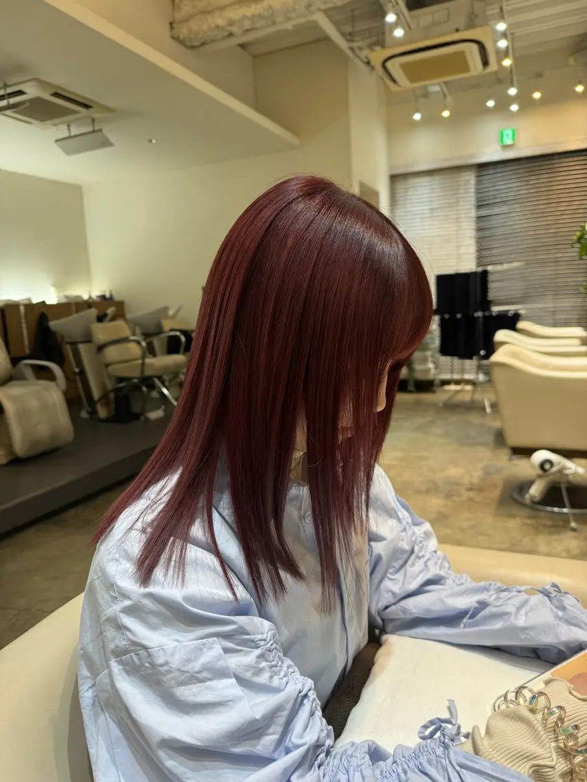 セミロング カラー mao 🩰のヘアスタイル