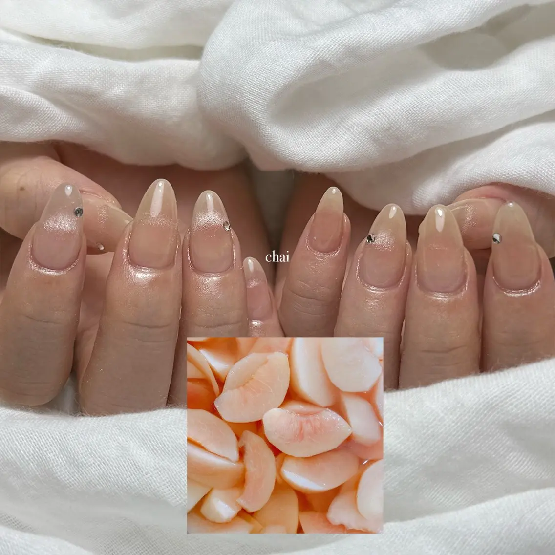 ネイル チークネイル マグネットネイル ハンドネイル chai nail + eye📍鶴橋のネイルデザイン