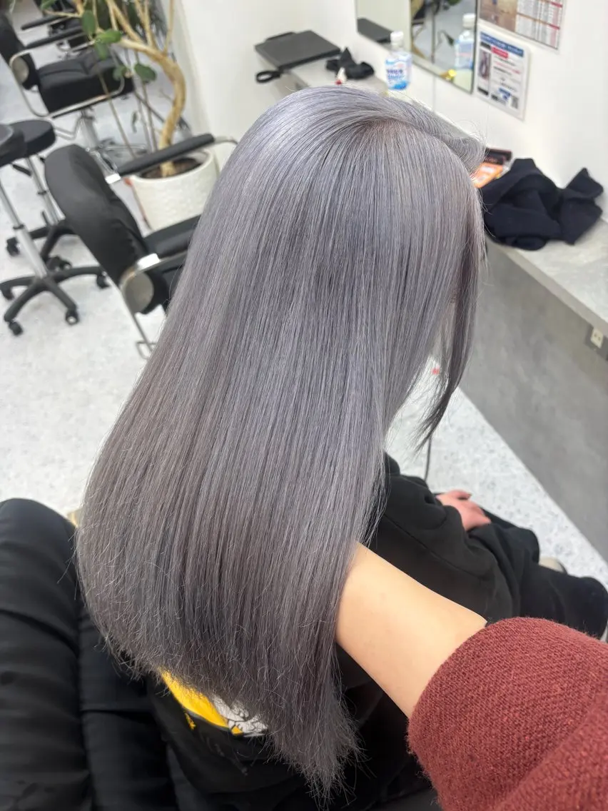 カット＋ブリーチダブルカラー¥12900/河原町/ダブルカラーの写真