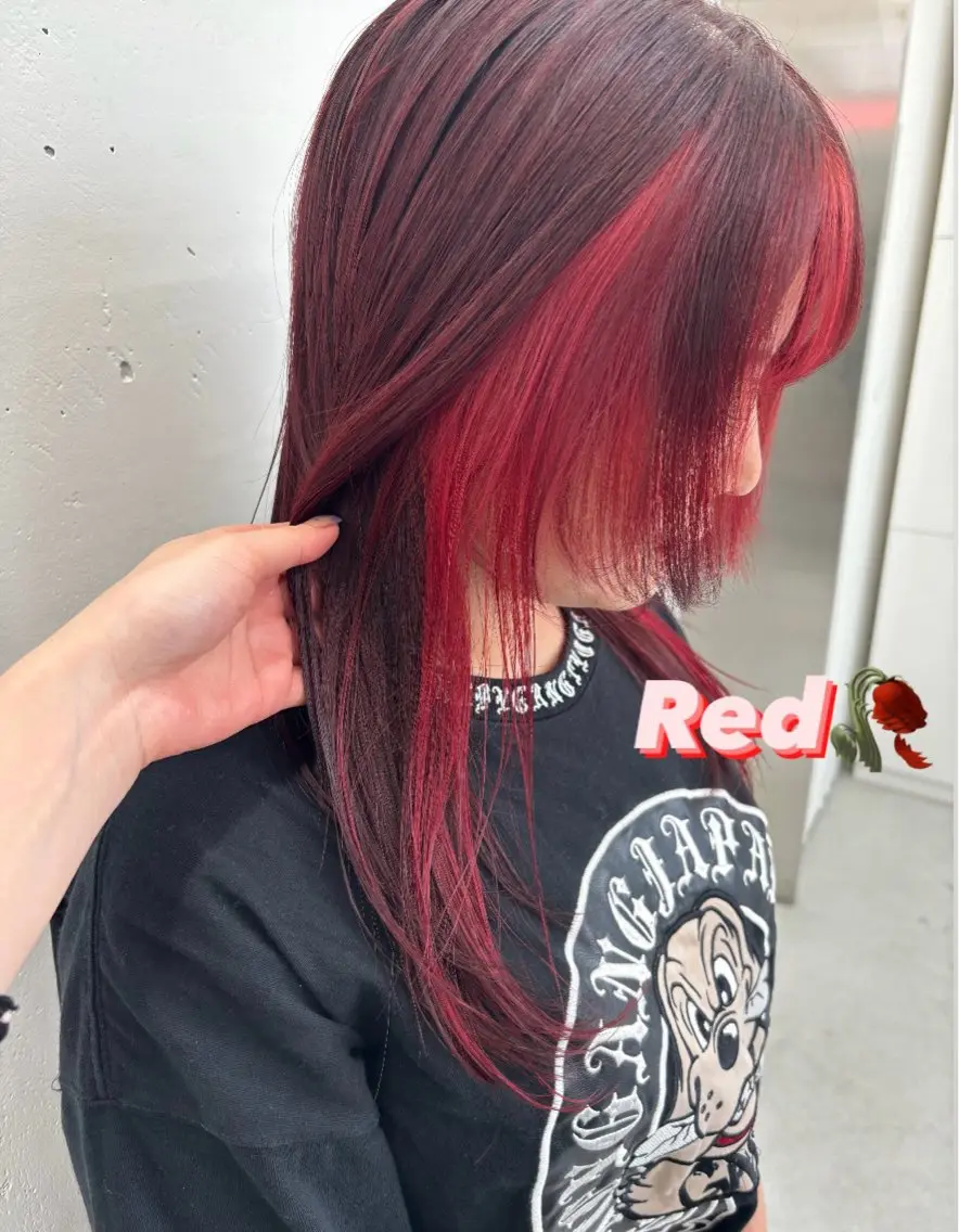 隠れオシャレデザイン💓フェイスフレーミング+カット+全体カラー¥13,750の写真