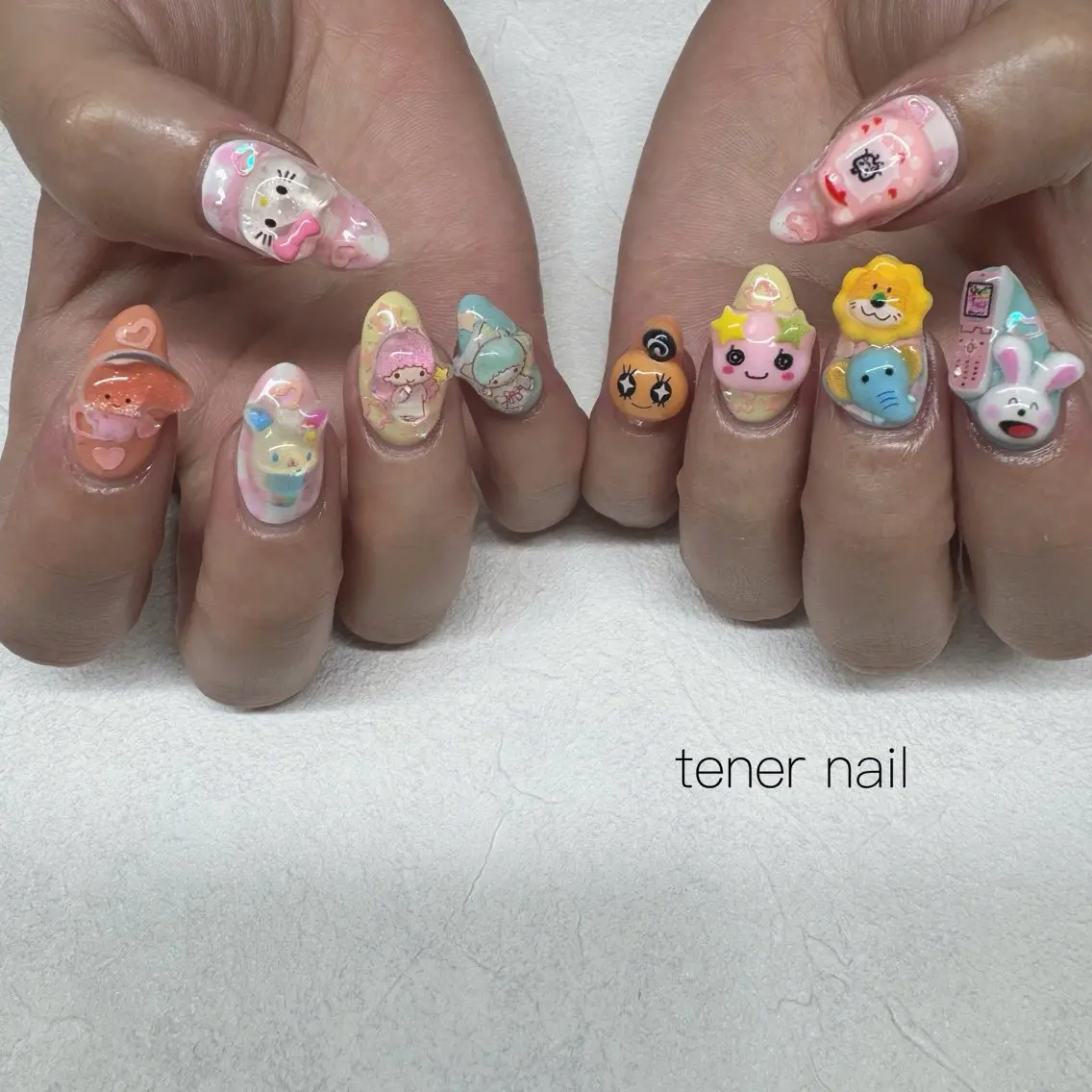 ネイル ハンドネイル テネルネイル tener nailのネイルデザイン
