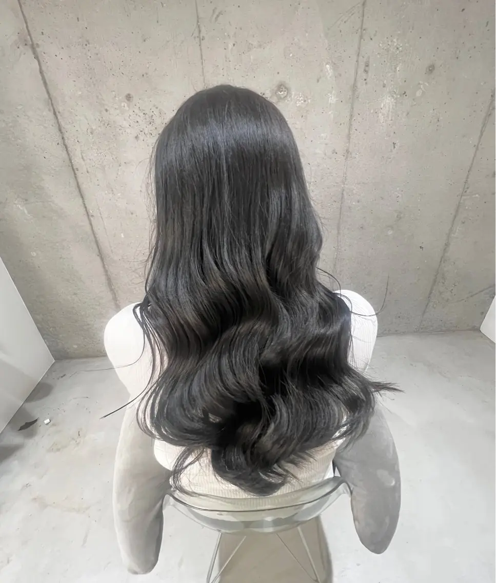 ロング 髪質改善 似合わせカット トリートメント 頓所 大昂のヘアスタイル