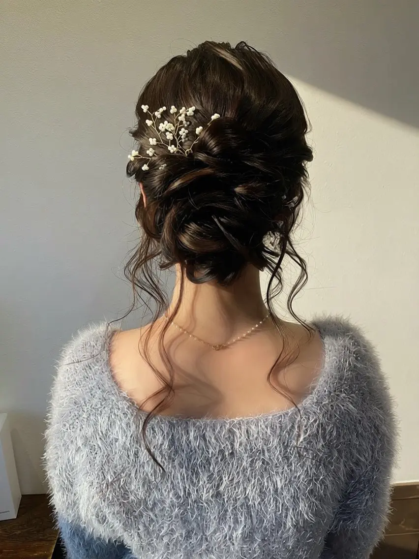 平日限定ヘアセットの写真