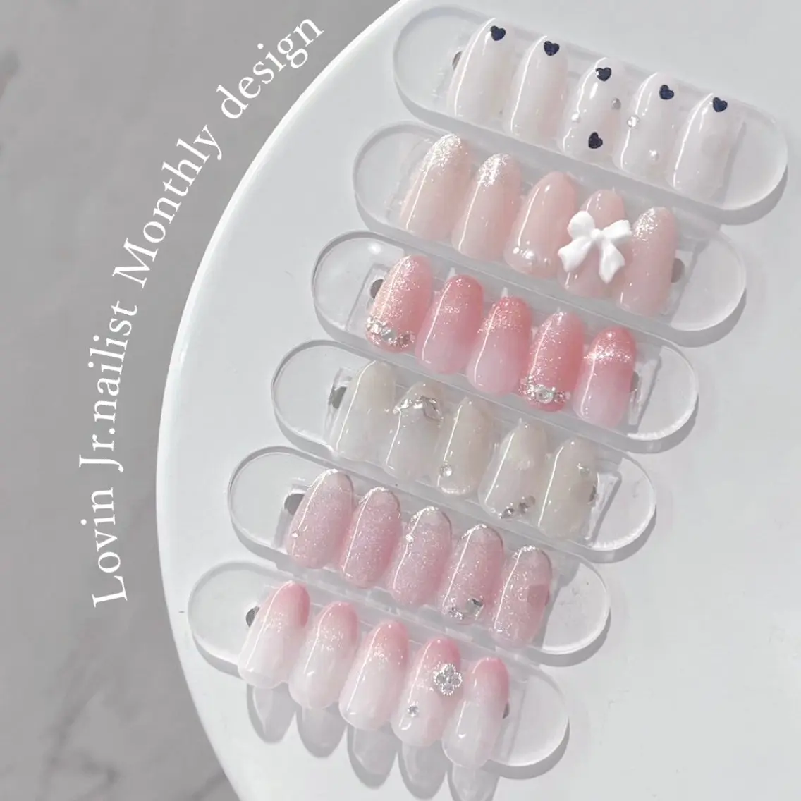 ネイル ジェルネイル オフィスネイル パラジェル シンプルネイル k-two nailのネイルデザイン