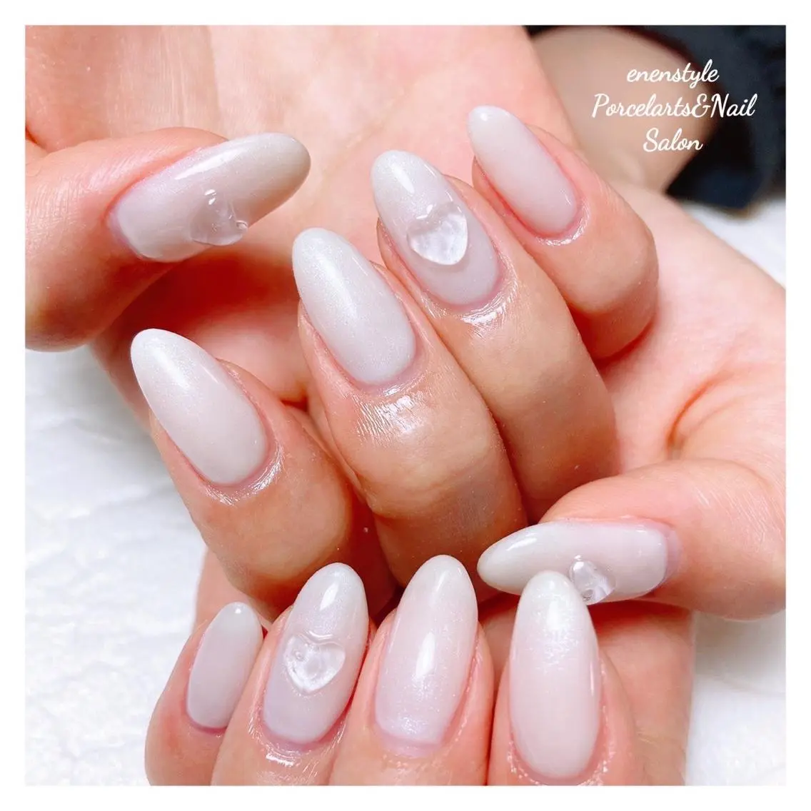 ミディアム ネイル 🐾enen style 🐾のネイルデザイン