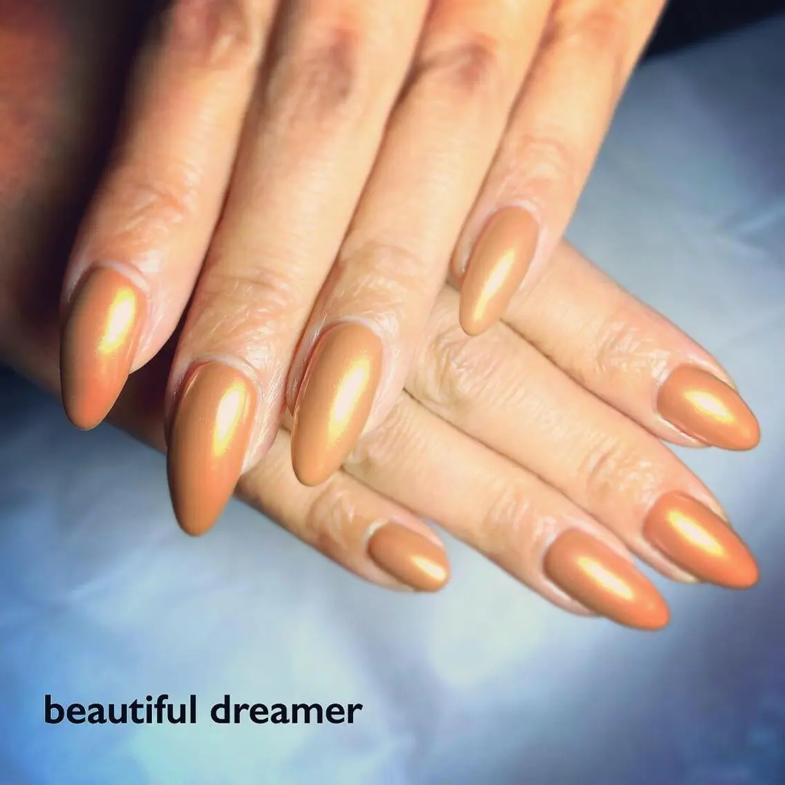 Hand【Powder】ワンカラー+パウダー✨(ファイリング&ドライケア込み)🍏の写真