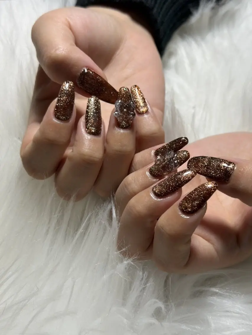 ネイル リボン ハンドネイル maeda  yunaのネイルデザイン