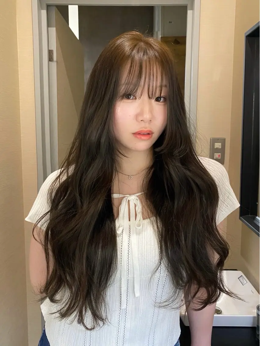 ☑︎透明感たっぷりカラー✨(ワンカラー)の写真