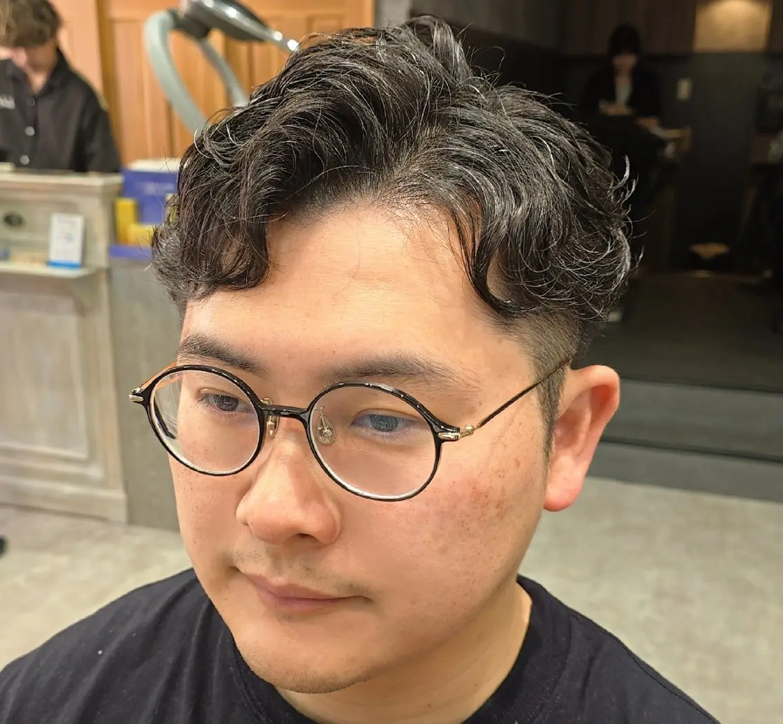 メンズ 似合わせパーマ🔥 メンズ美容師　レントのヘアスタイル
