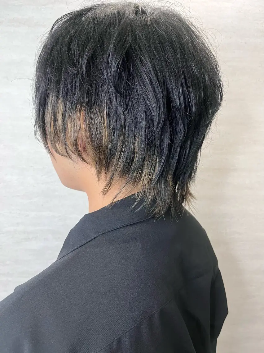 カラー メンズ カット ヘアカラー メンズ特化✂︎ 稗田達也のヘアスタイル