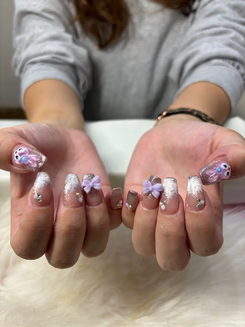 ネイル 持ち込み Nailsalon Ｒ《喜多見3分》のネイルデザイン