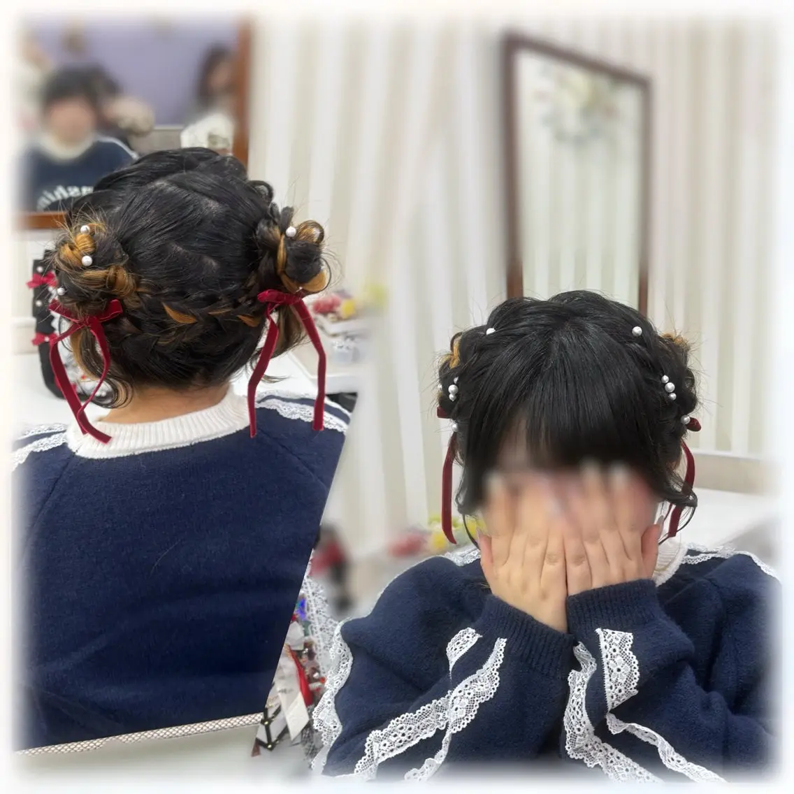 ヘアアレンジ ヘアセット 🤍AIRA🤍のヘアスタイル