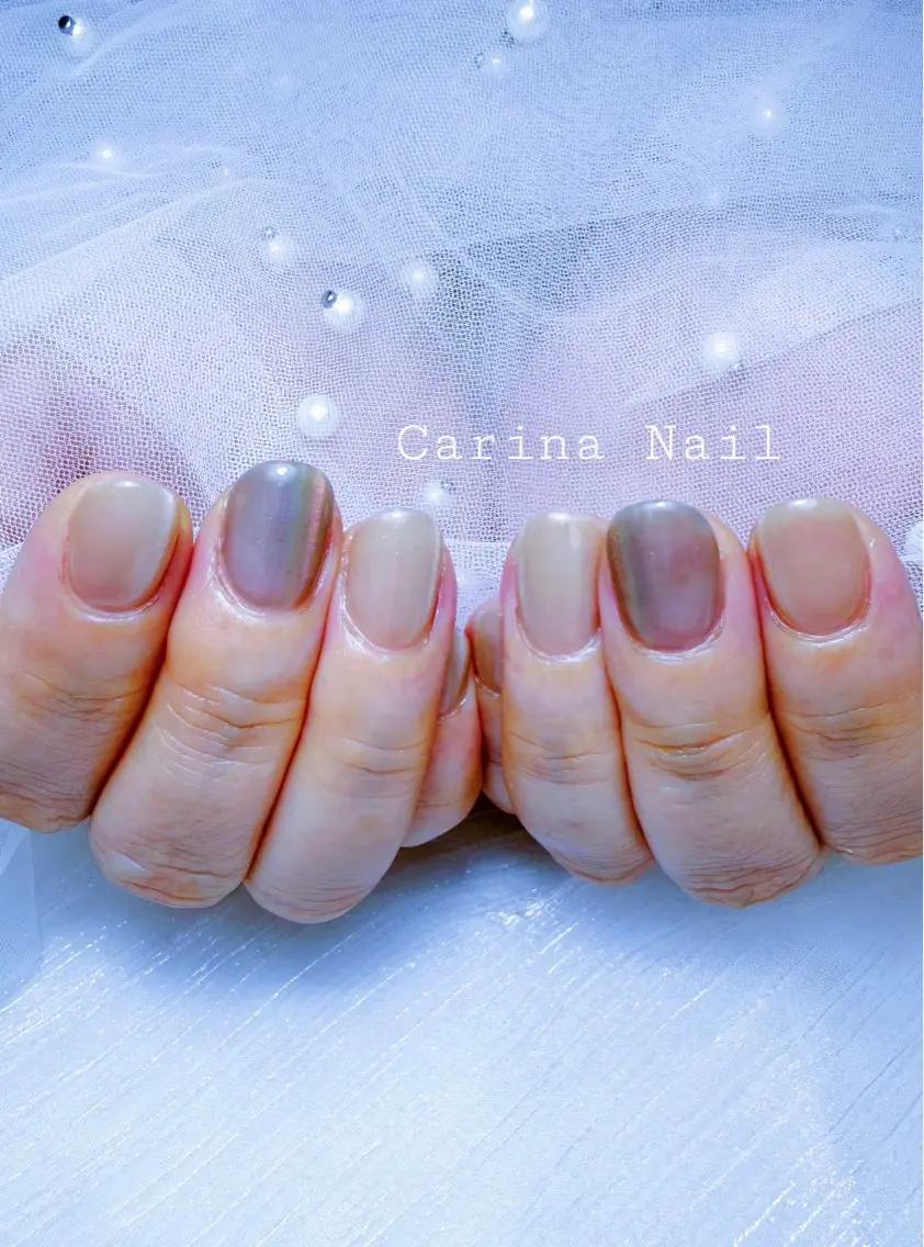 ネイル オフィスネイル シンプルネイル Carina Nailのネイルデザイン