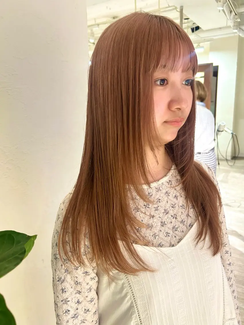 カラー ハイトーンカラー カラーリスト IKUHOのヘアスタイル