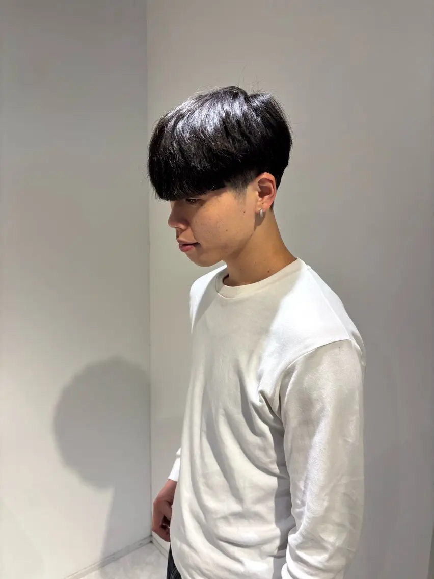 メンズ 藤井 日向のヘアスタイル
