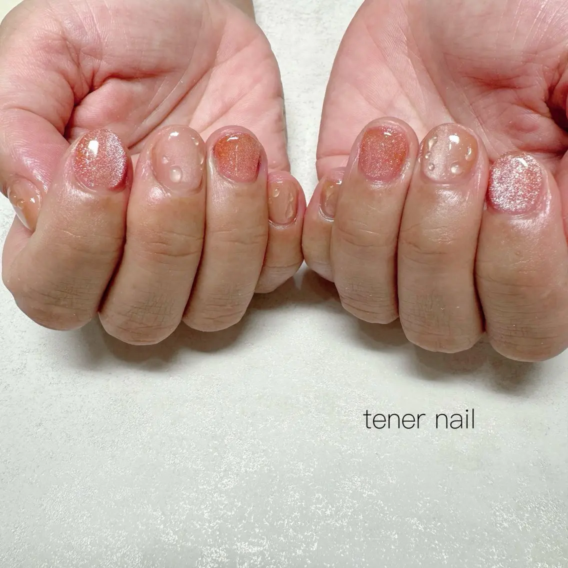 ネイル マグネットネイル ハンドネイル テネルネイル tener nailのネイルデザイン