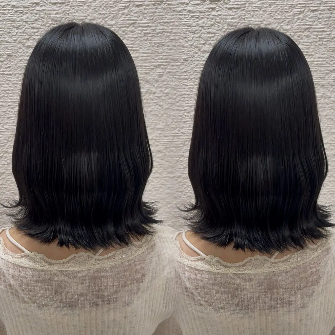 ショート カラー ヘアカラー ベージュ/つや髪/ レイヤー／ゆいなのヘアスタイル